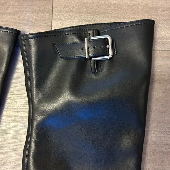 GB Game Changer over the knee lug sole boots
