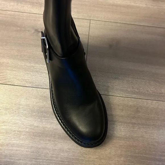 GB Game Changer over the knee lug sole boots