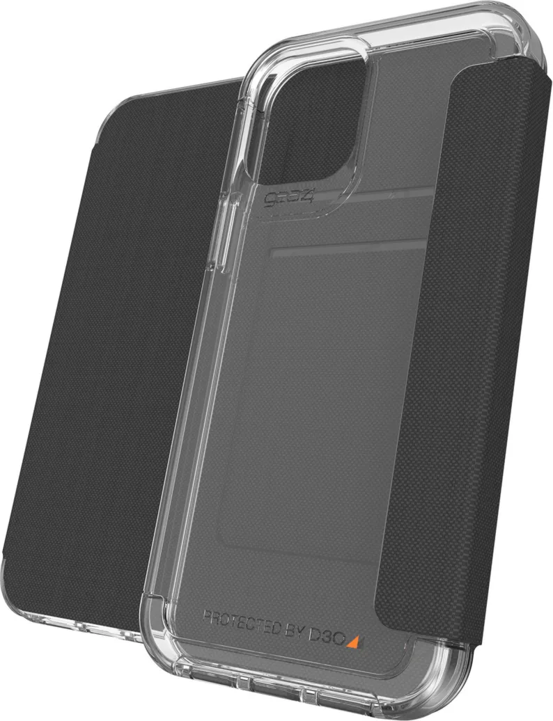 GEAR4 - iPhone 12/12 Pro Wembley Flip Case - Clear