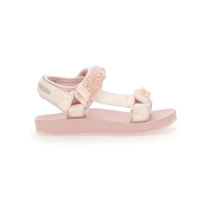 Girls Pink Jewel Sandal
