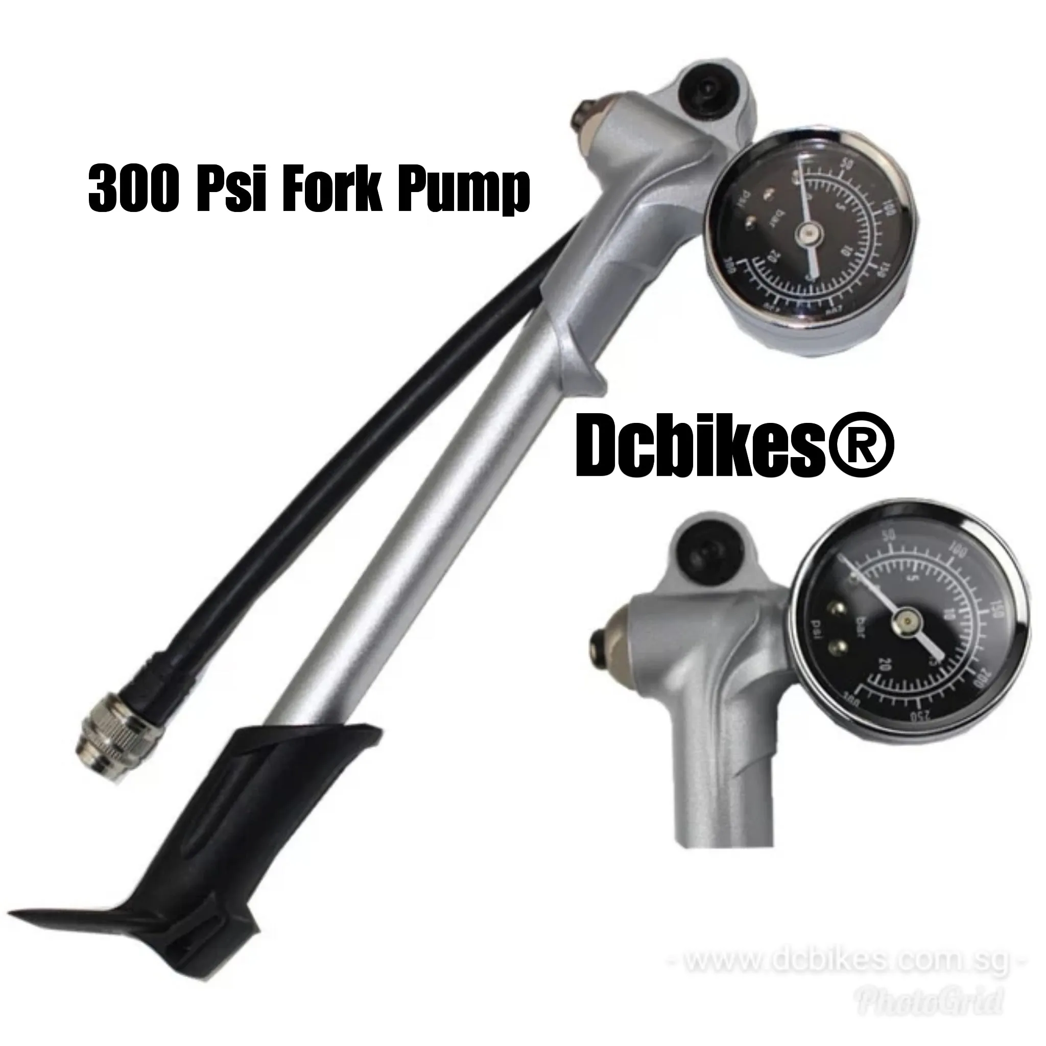 Giyo GS-02 Air Fork Shock Suspension Shox Pump 300 psi