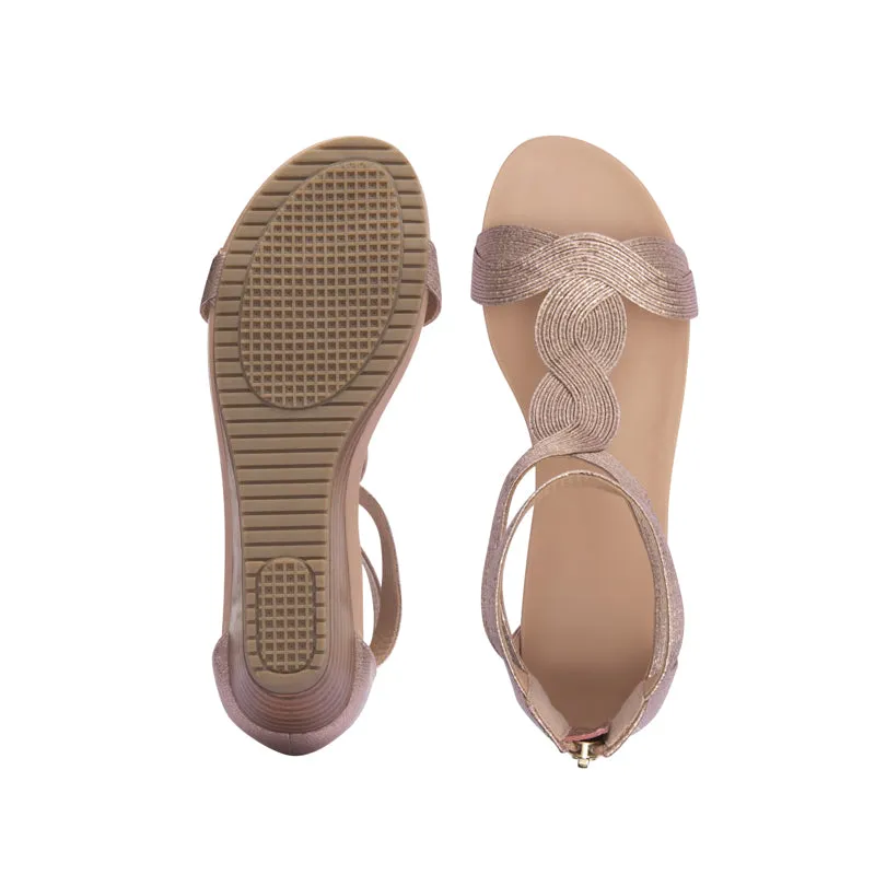 Gladiator wedge sandals Mysoft