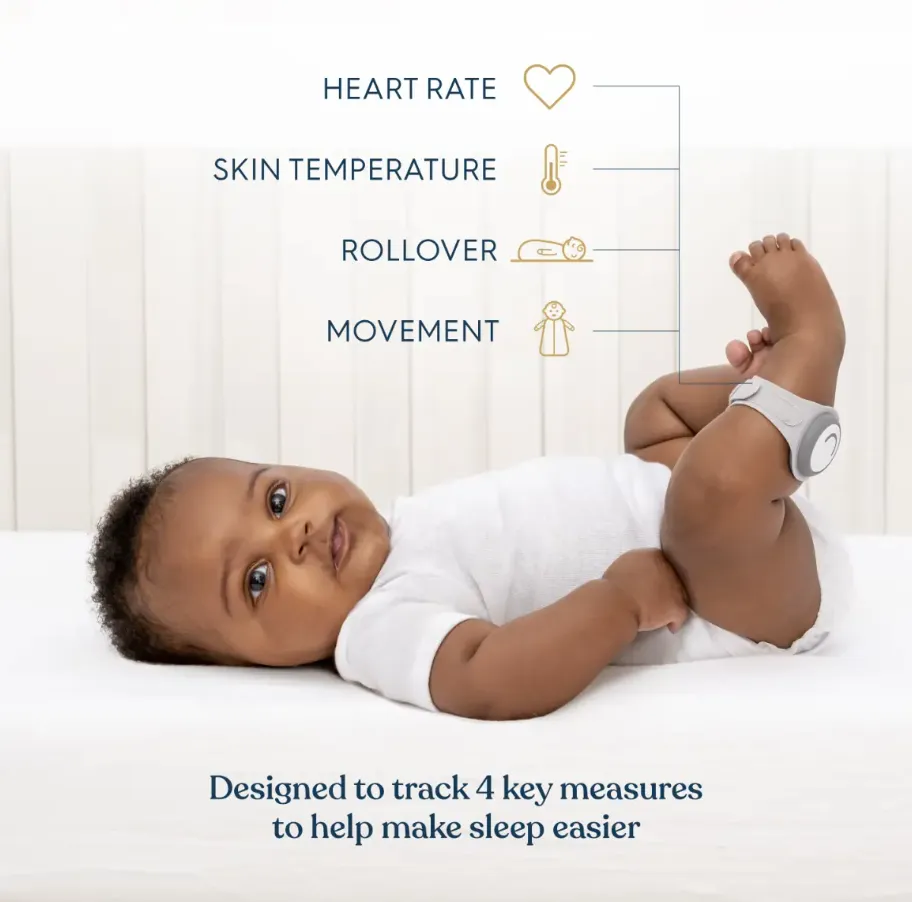 Halo SleepSure Smart Wearable Baby Monitor