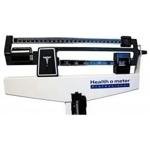Health O Meter Mechanical Beam Scale with Rotating Poise Bar (1EA)