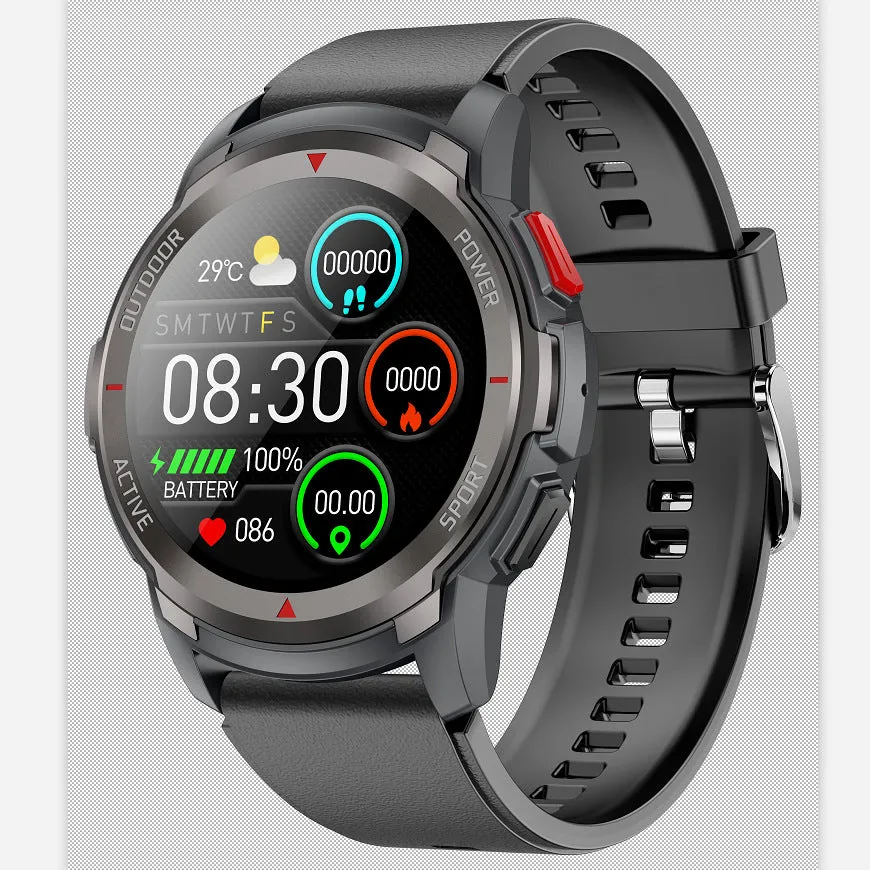 Heart Rate Blood Oxygen Monitoring Multi-sports Weather Bluetooth Calling Smart Watch