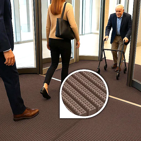 High Traffic WalkSurePro Entrance Mat For Commercial and Home Use