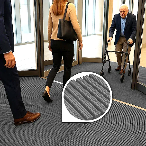 High Traffic WalkSurePro Entrance Mat For Commercial and Home Use