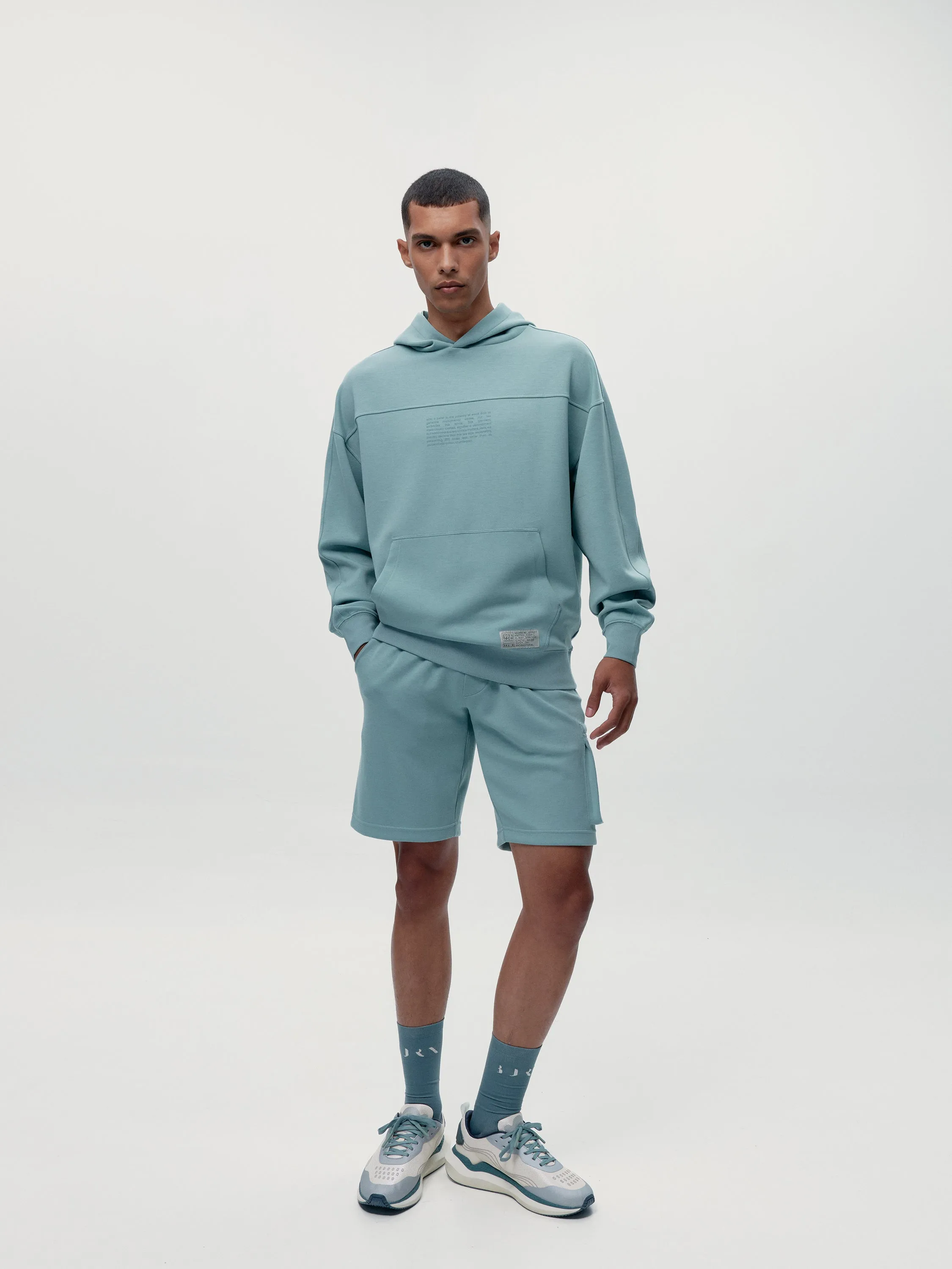 Hoodie Halong Grey Mist