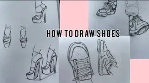 How to Draw Shoes - Video Tutorial