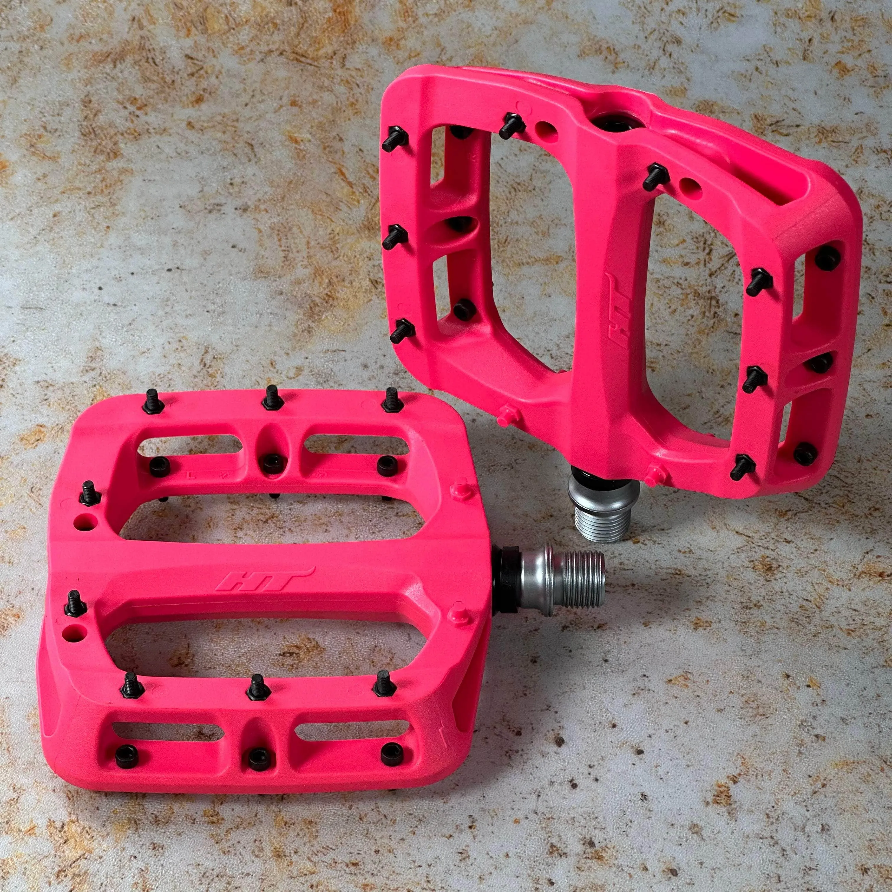HT PA03A Sealed Bearing Nylon Pedals with Replaceable Pins
