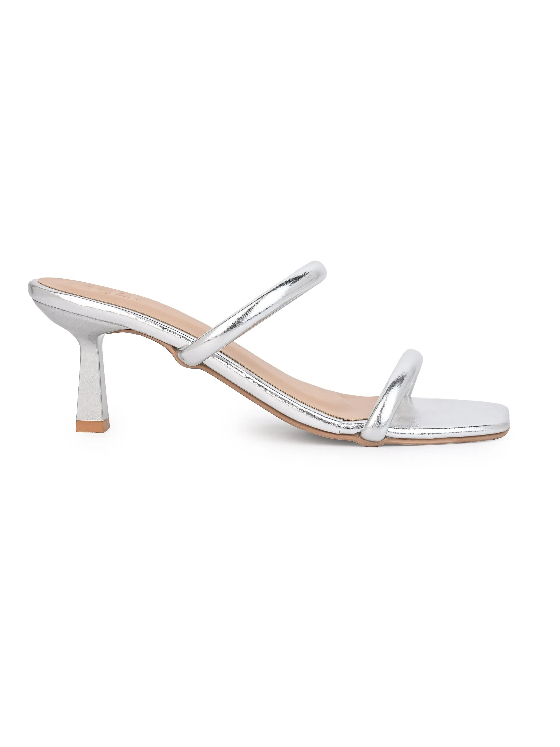 Hydes N Hues Silver Heels