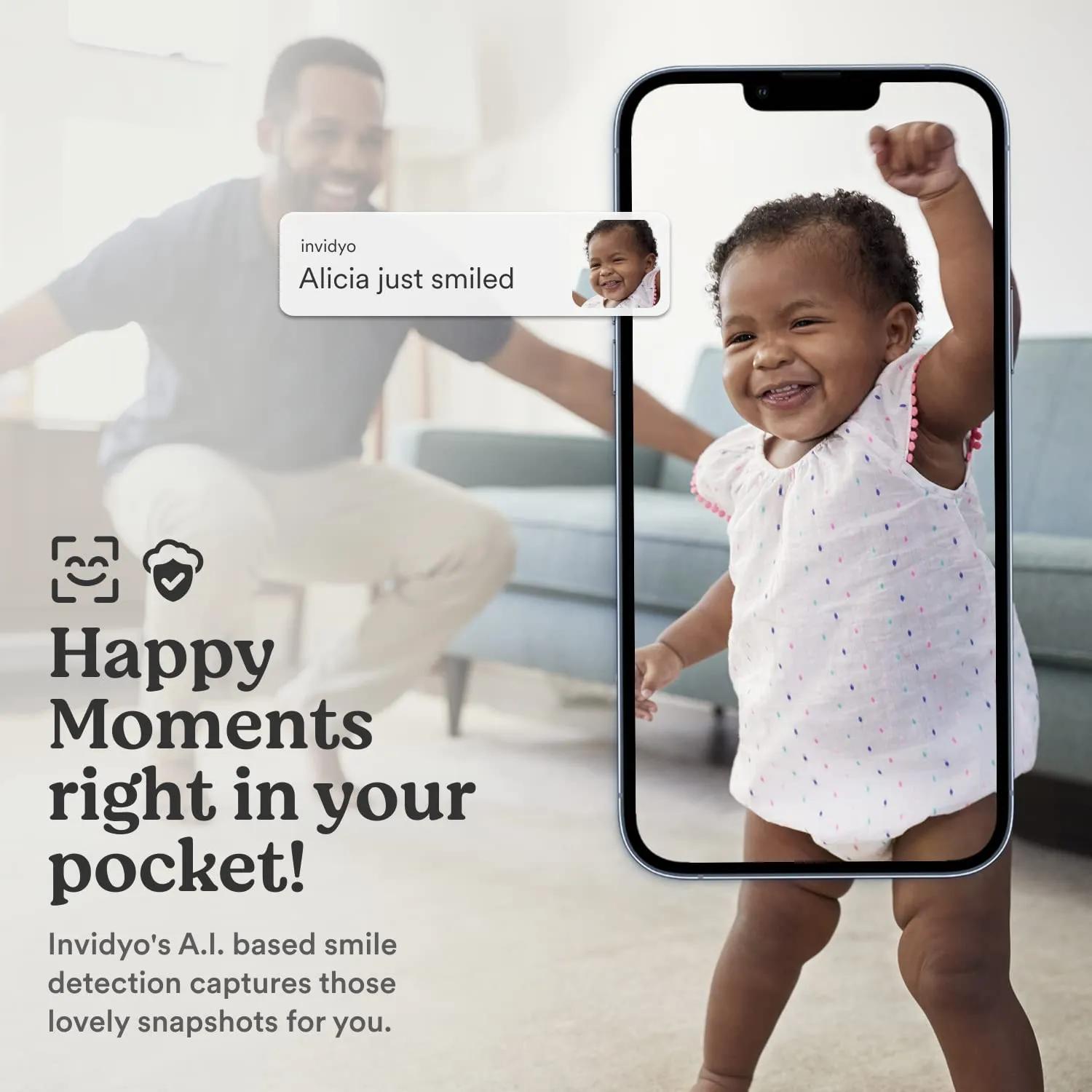 Invidyo Smart Baby Camera   Bundle (with Free Monitor)