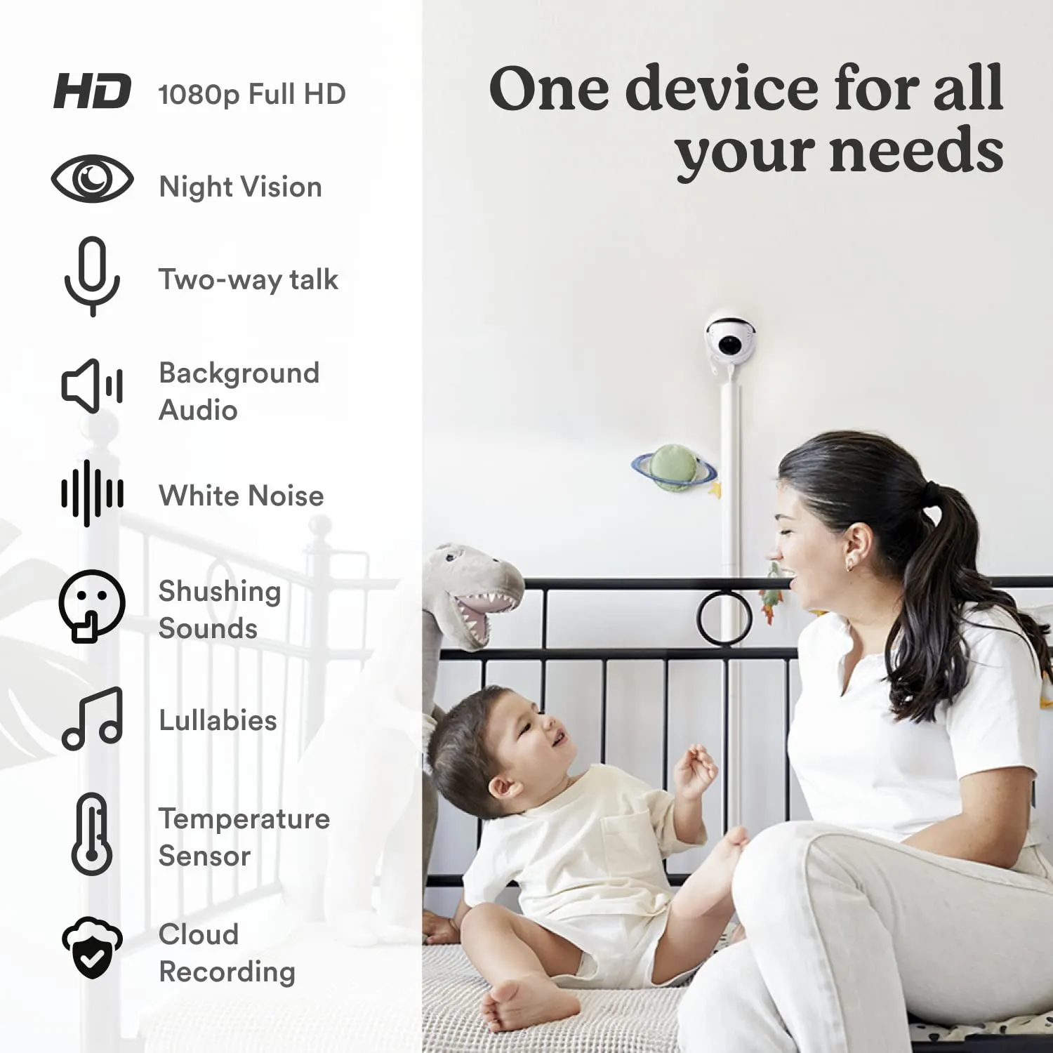 Invidyo Smart Baby Camera   Bundle (with Free Monitor)