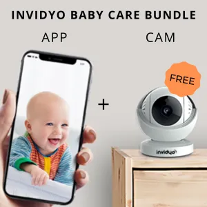 Invidyo Smart Baby Camera   Bundle (with Free Monitor)