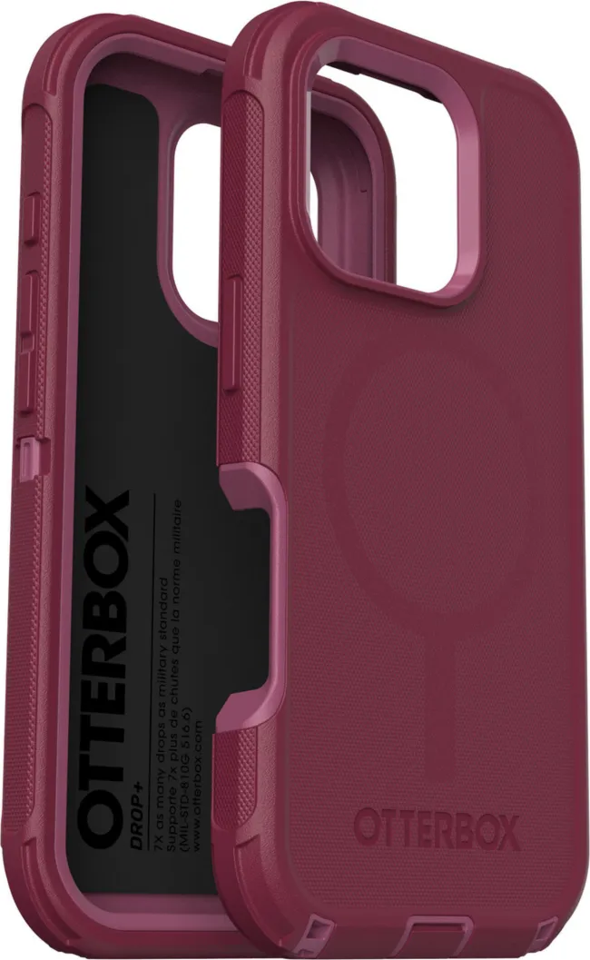 iPhone 16 Pro Otterbox Defender Pro w/ MagSafe Series Case - Pink - Foxberry