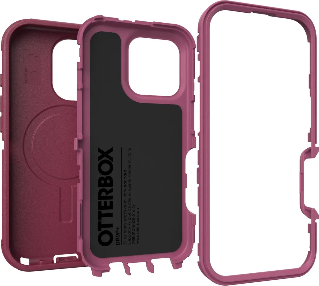 iPhone 16 Pro Otterbox Defender Pro w/ MagSafe Series Case - Pink - Foxberry