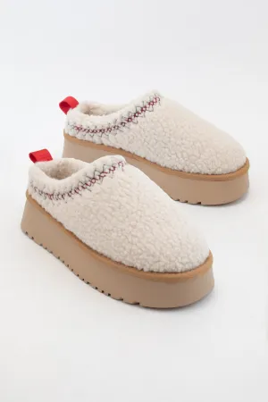 Isaac- Platform Sherpa Slipper