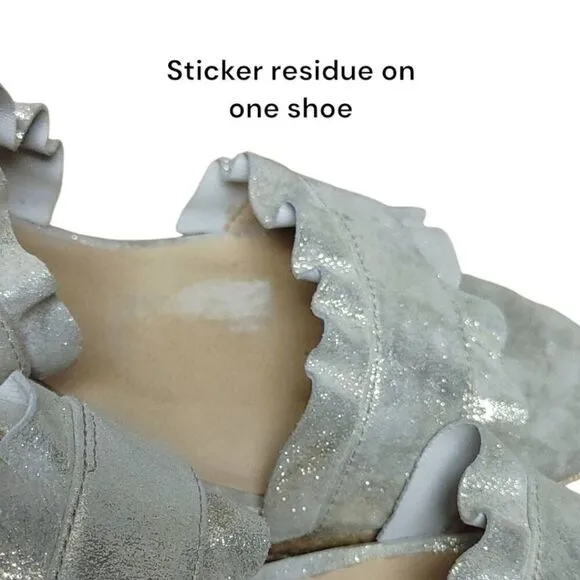 Jack Rogers Rosie Ruffle Wedge Sz 9.5M