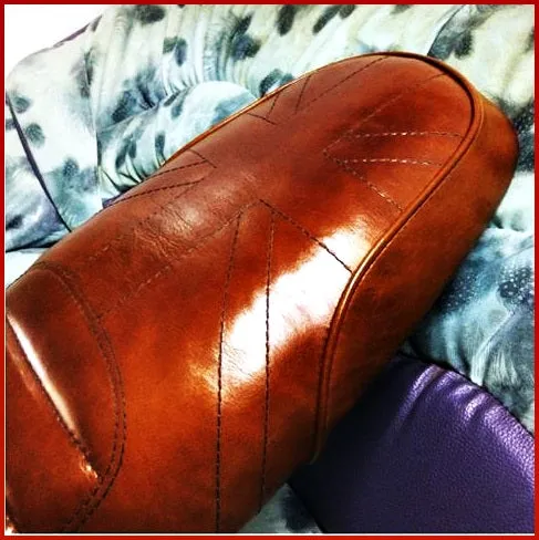 KB-TASUS - Triumph Bonneville Air-Cooled Scrambler Union Jack Seat