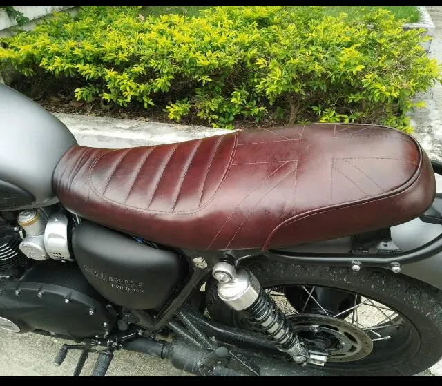 KB-TASUS - Triumph Bonneville Air-Cooled Scrambler Union Jack Seat