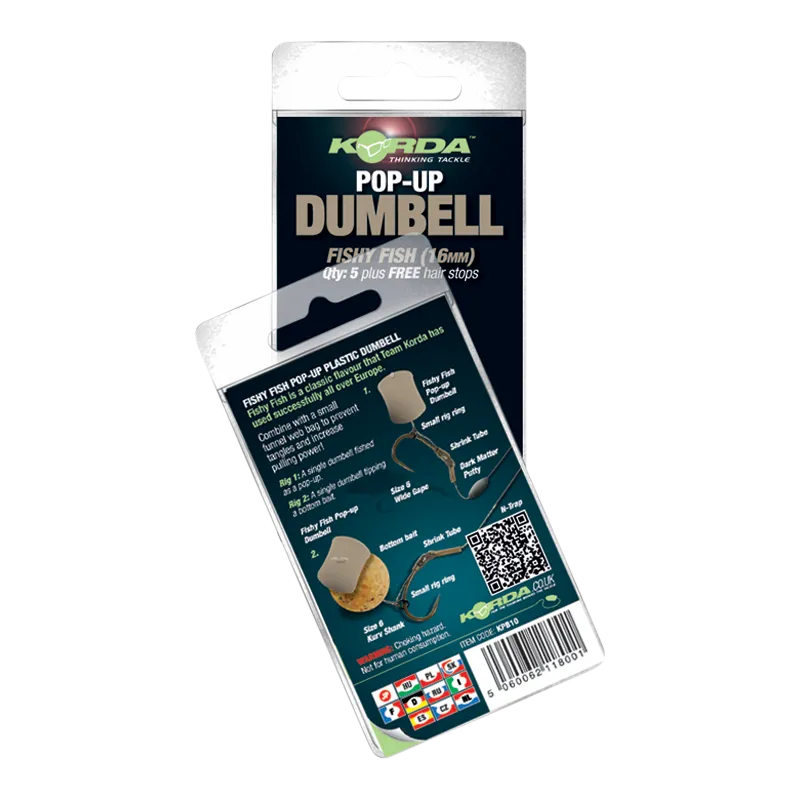 KORDA Pop Up Corn and Dumbells