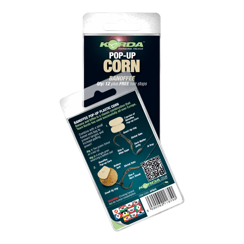 KORDA Pop Up Corn and Dumbells