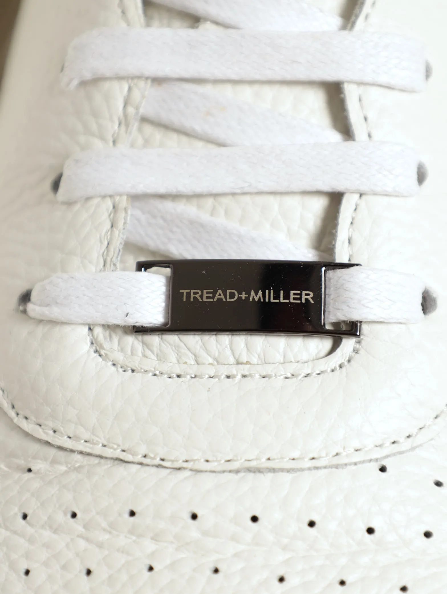 Leather Court Sneaker - White