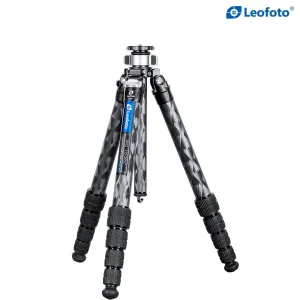 Leofoto LQ-365C Premium Carbon Fiber Tripod with Quick Swap Center Column Apex Platform and Tripod Bag