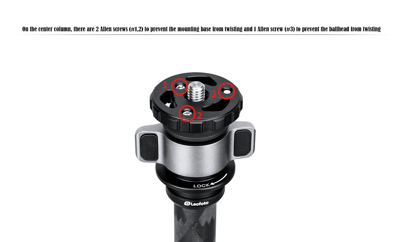 Leofoto LQ-365C Premium Carbon Fiber Tripod with Quick Swap Center Column Apex Platform and Tripod Bag
