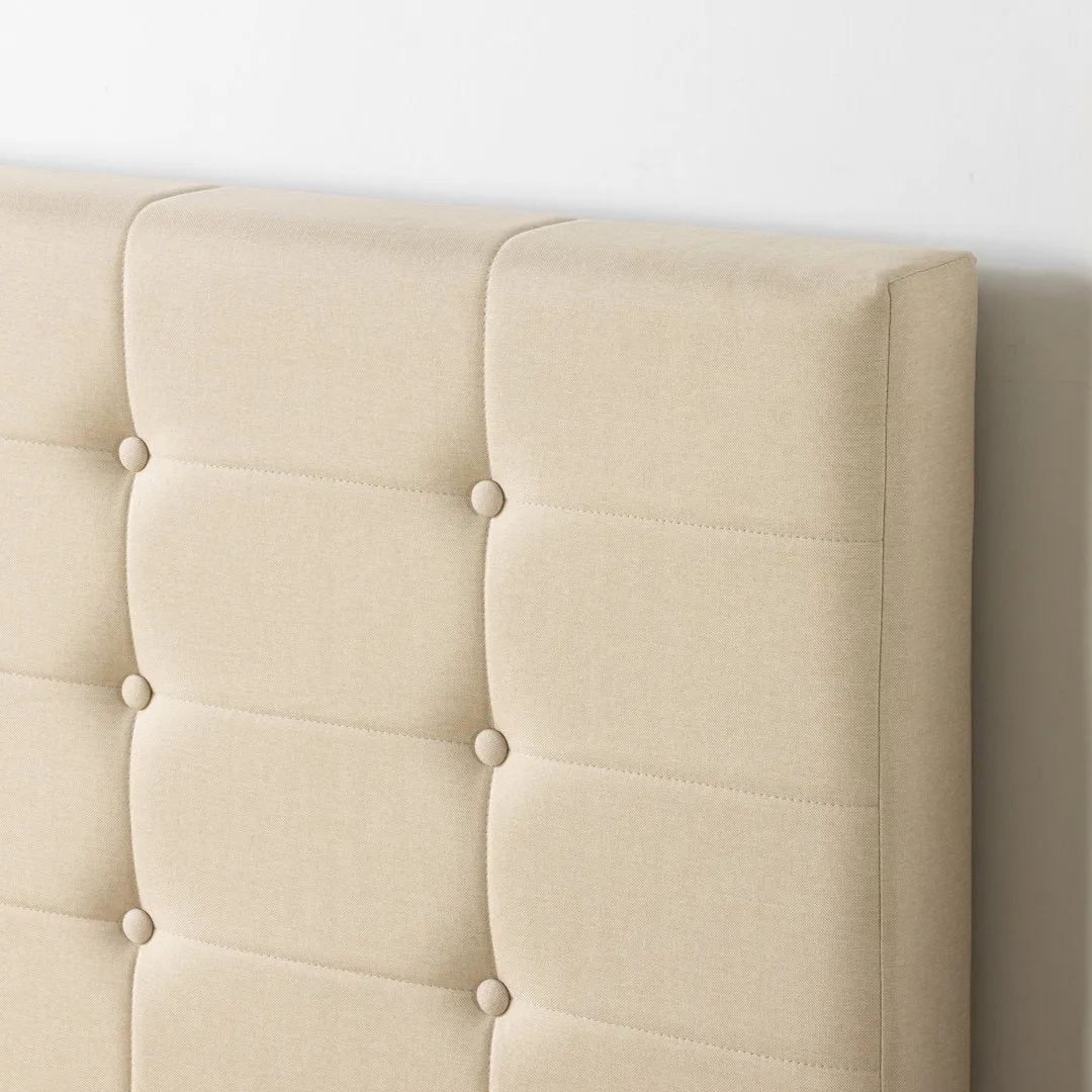 Leonard Tufted Upholstered Platform Bed Zipcode Design™ Size: King