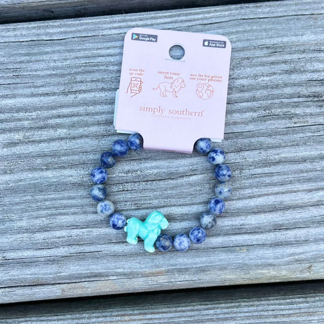 Lion Tracking Bracelets by Simply Southern
