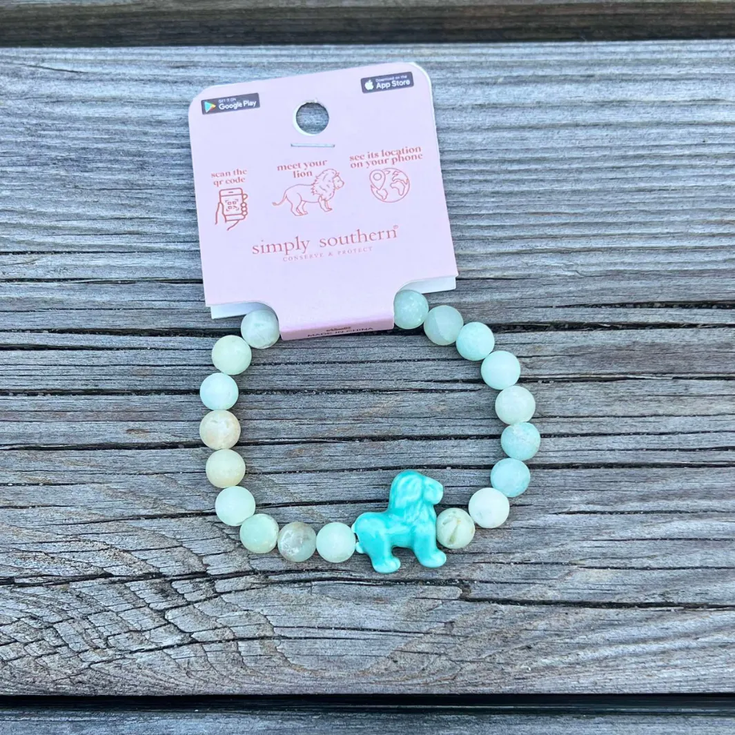 Lion Tracking Bracelets by Simply Southern