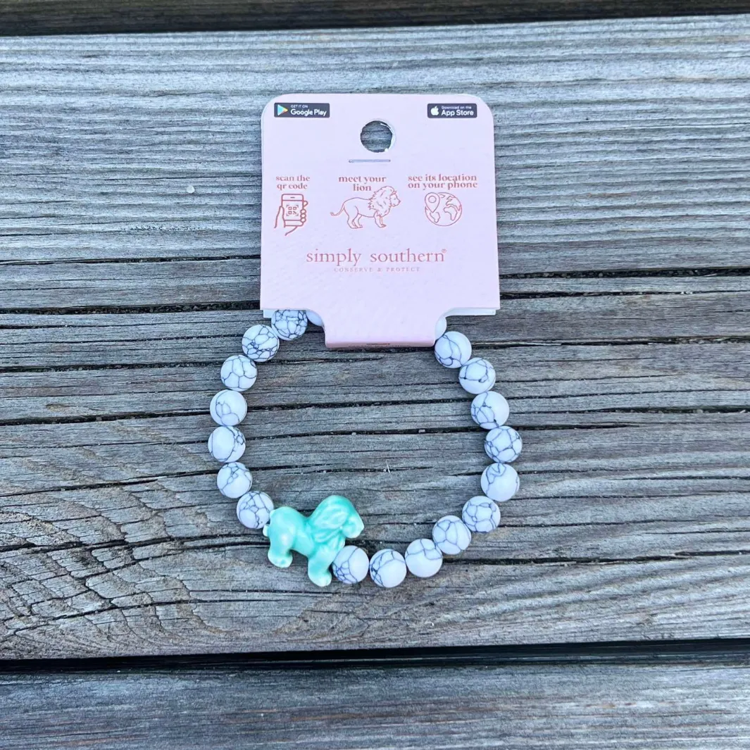 Lion Tracking Bracelets by Simply Southern