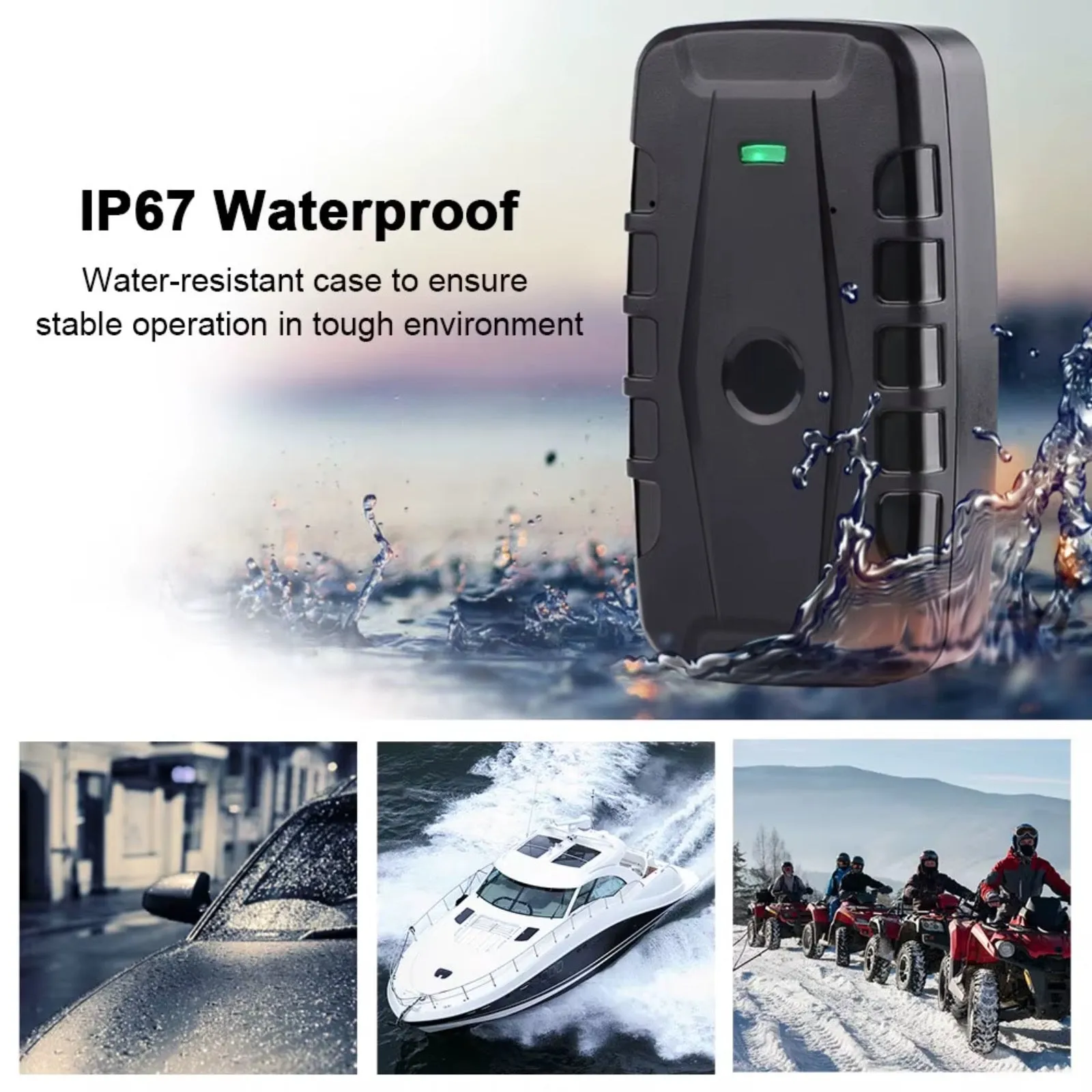 LK209A 4G GPS Tracker 90 Day Battery Magnetic Waterproof Car Vehicle Locator Drop Shock Motion Alarm
