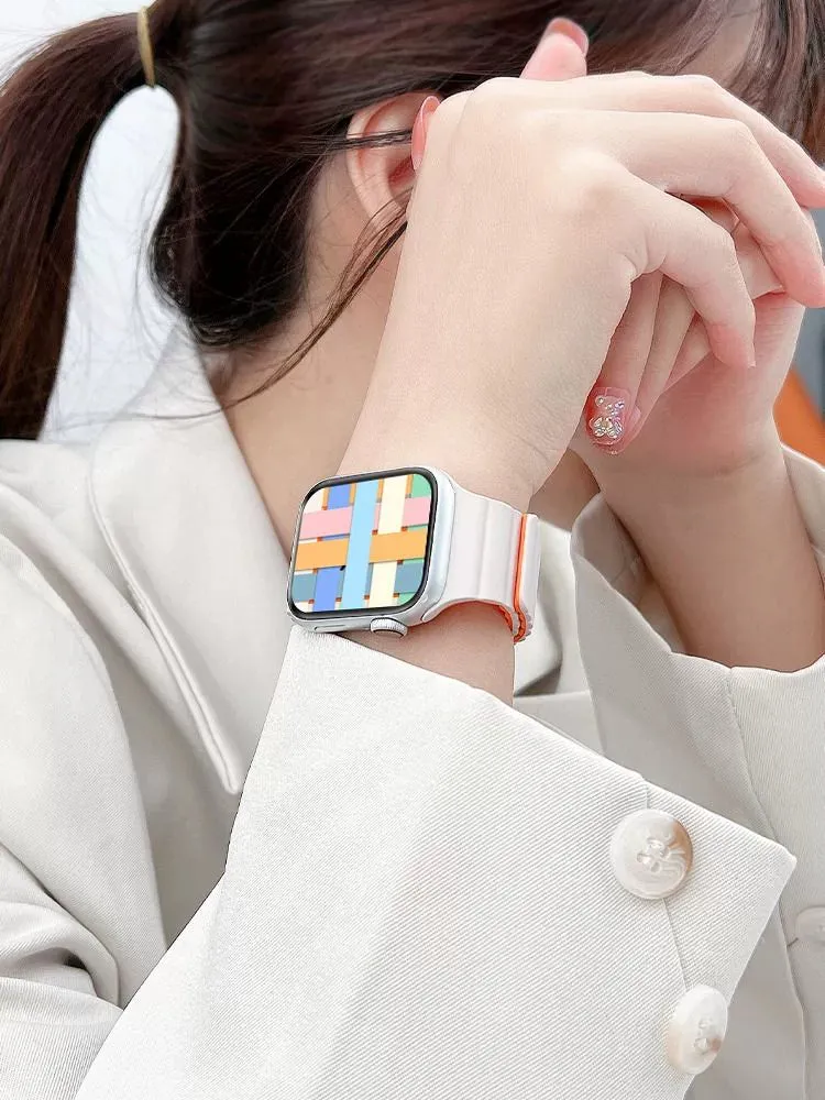 Magnetic Sports Watch for Apple - Classy & Smart