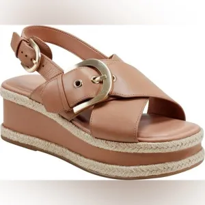 Marc Fisher LTD - Renda Slingback Espadrille Platform Wedge Sandal