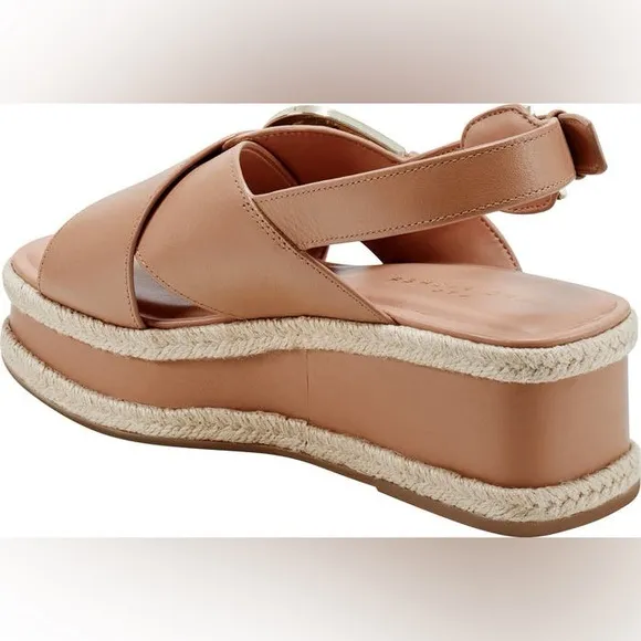 Marc Fisher LTD - Renda Slingback Espadrille Platform Wedge Sandal