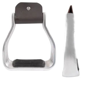 MARTIN ALUMINUM STIRRUP W/ RUBBER TREAD