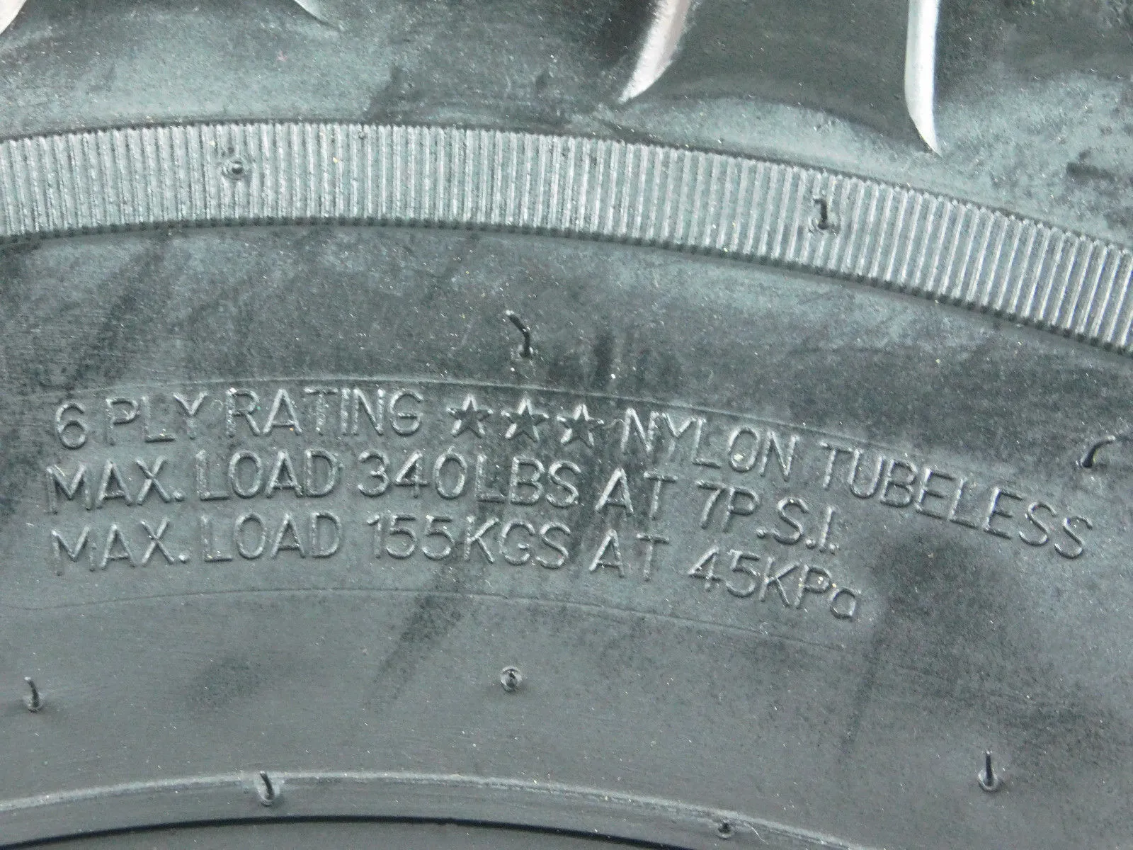 MASSFX 25x8-12 Front (2) & 25x10-12 Rear (2) Tires for ATV, UTV, & SxS (4-pk)