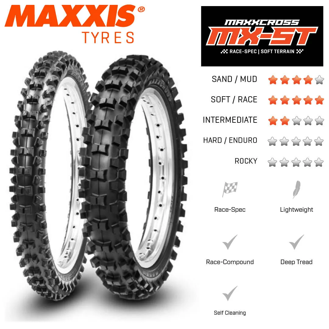 MAXXIS Maxxcross MX Tyres - MX-ST M7332 Junior