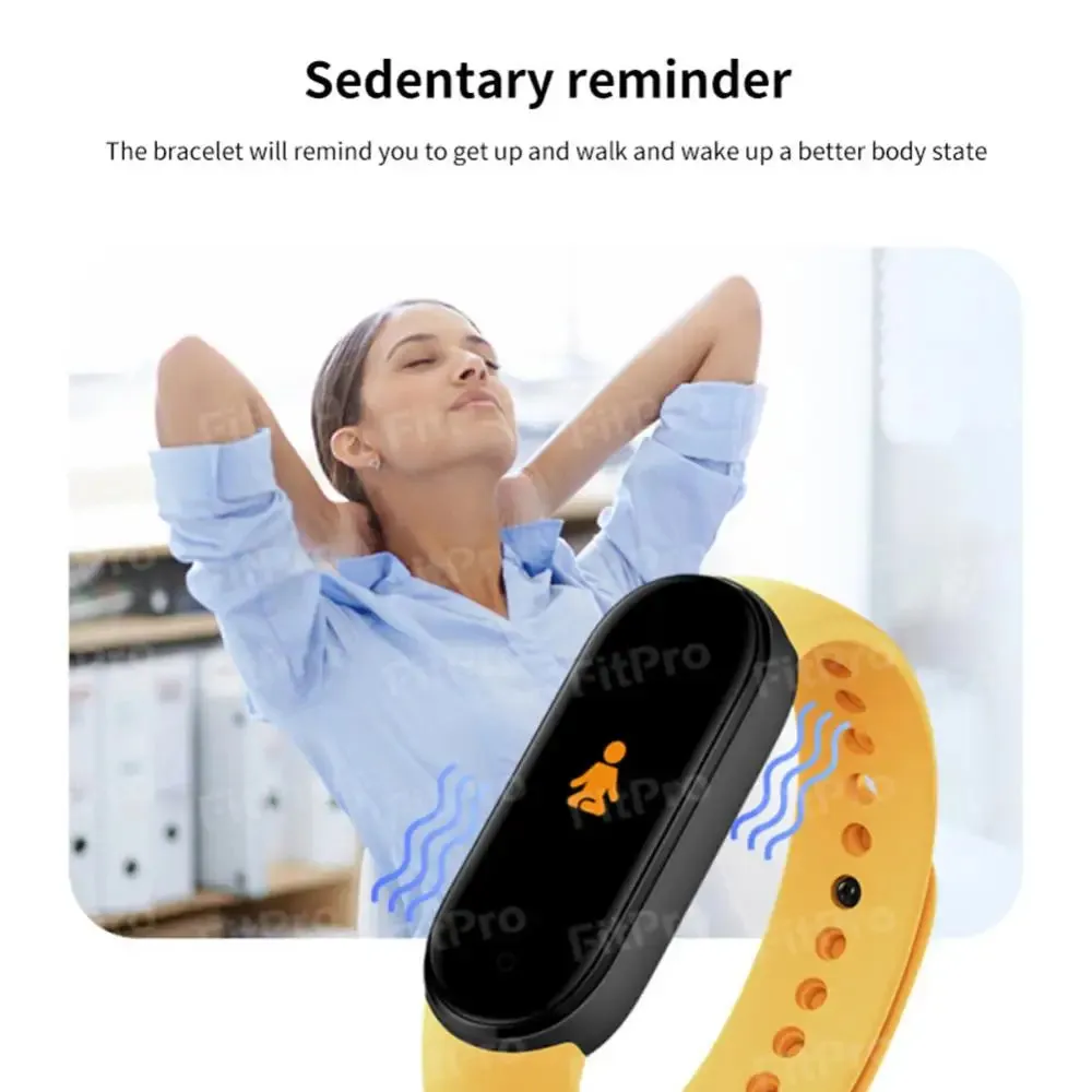 Mi Band 7: Large Screen, Heart Rate, Blood Pressure, IP67 Waterproof