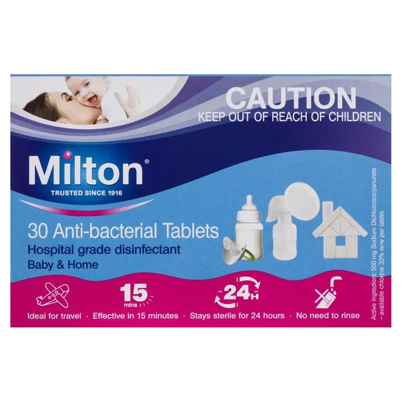 Milton Anti-bacterial 30 Tablets