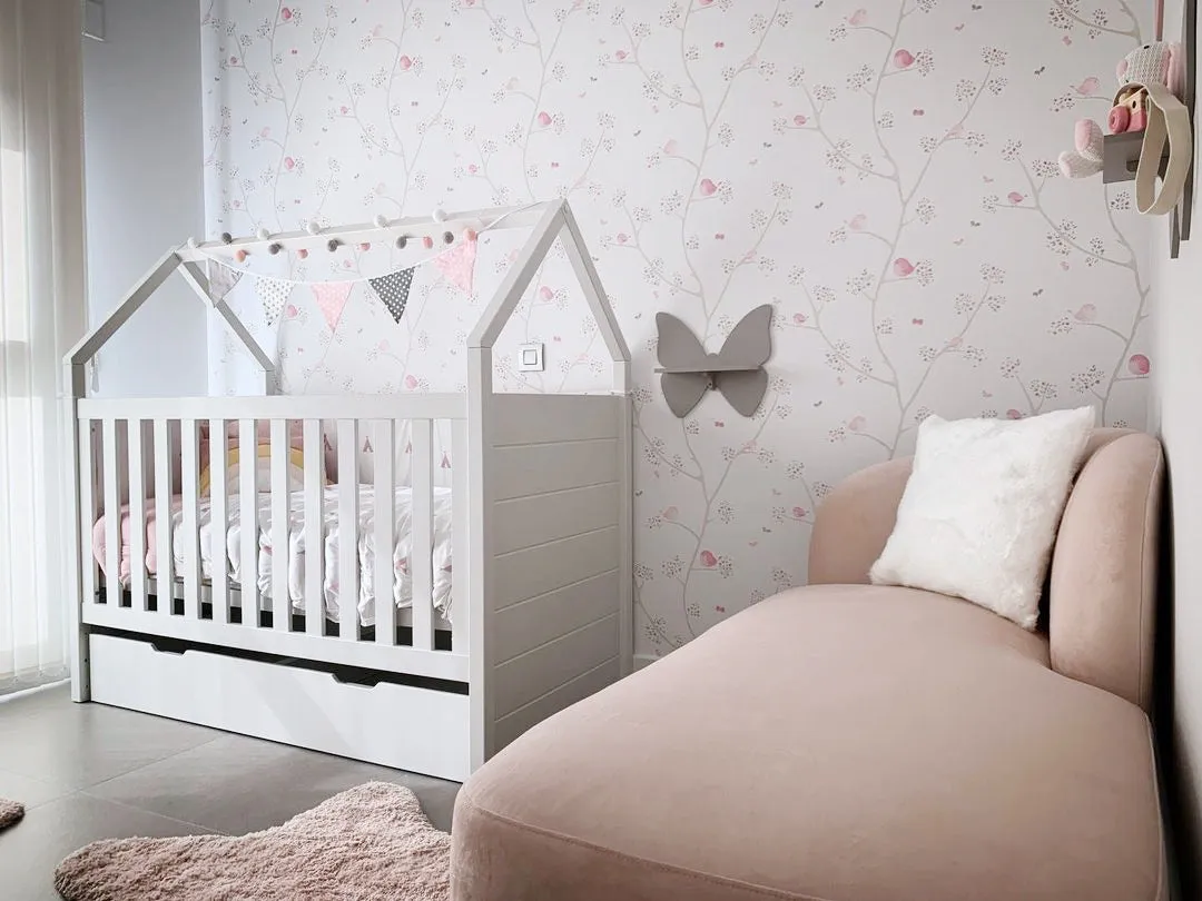 Montessori Bed Crib with drawer