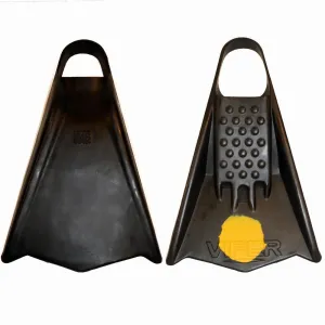 MS VIPER FINS - BLACK YELLOW