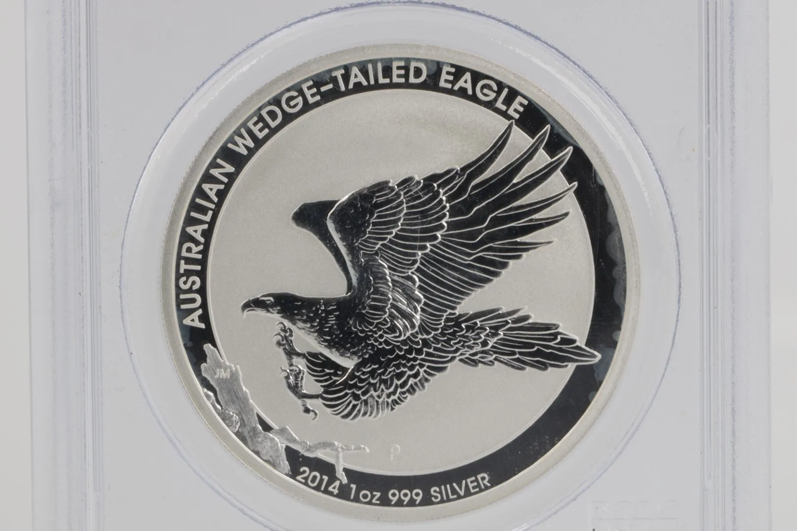 MS70 2014-P Wedge Tailed Eagle Mercanti Signature Australia $1 1-oz Silver