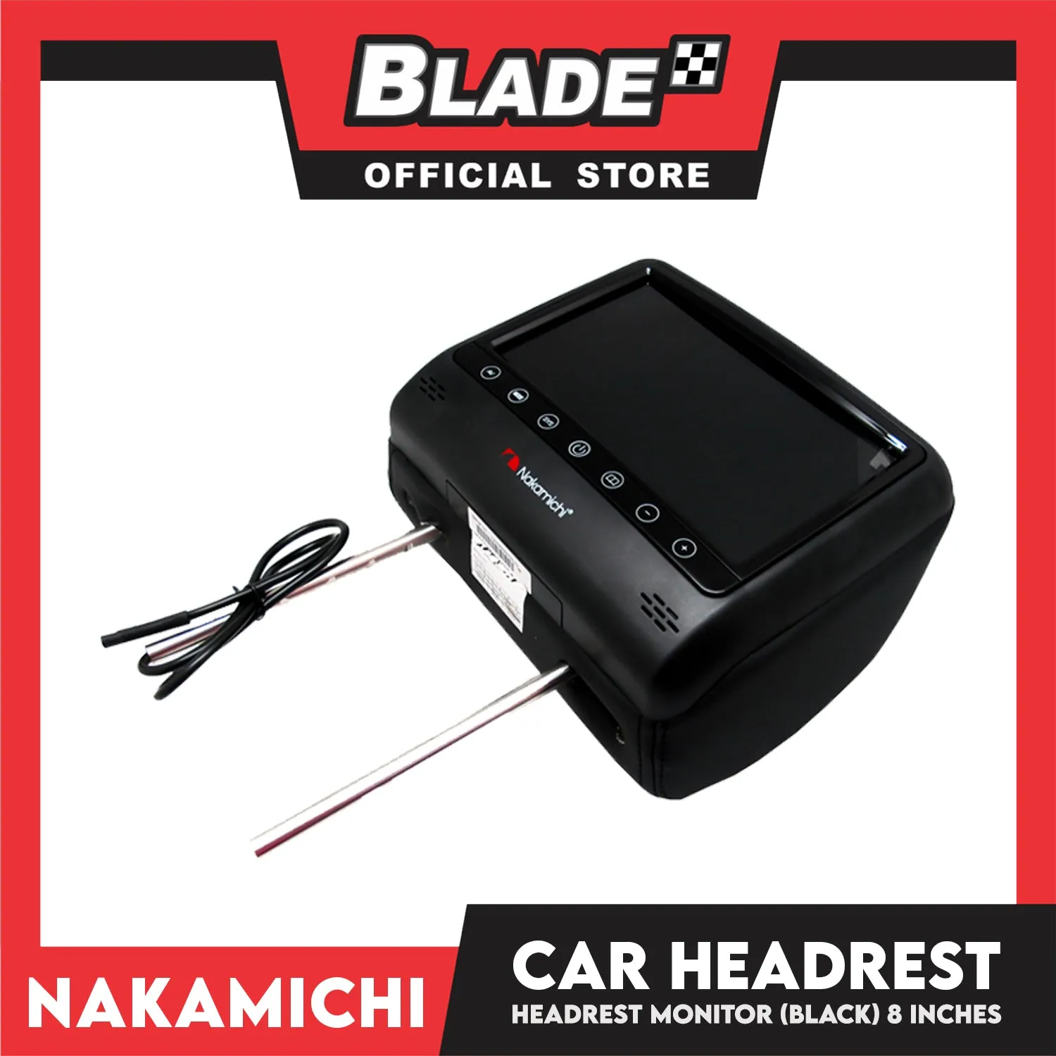 Nakamichi Car Headrest Monitor 8''