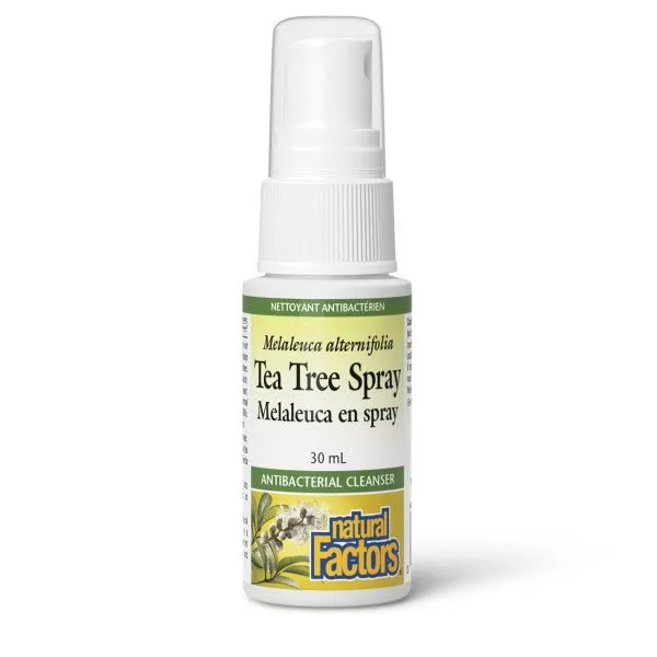 Natural Factors Tea Tree Spray 30mL