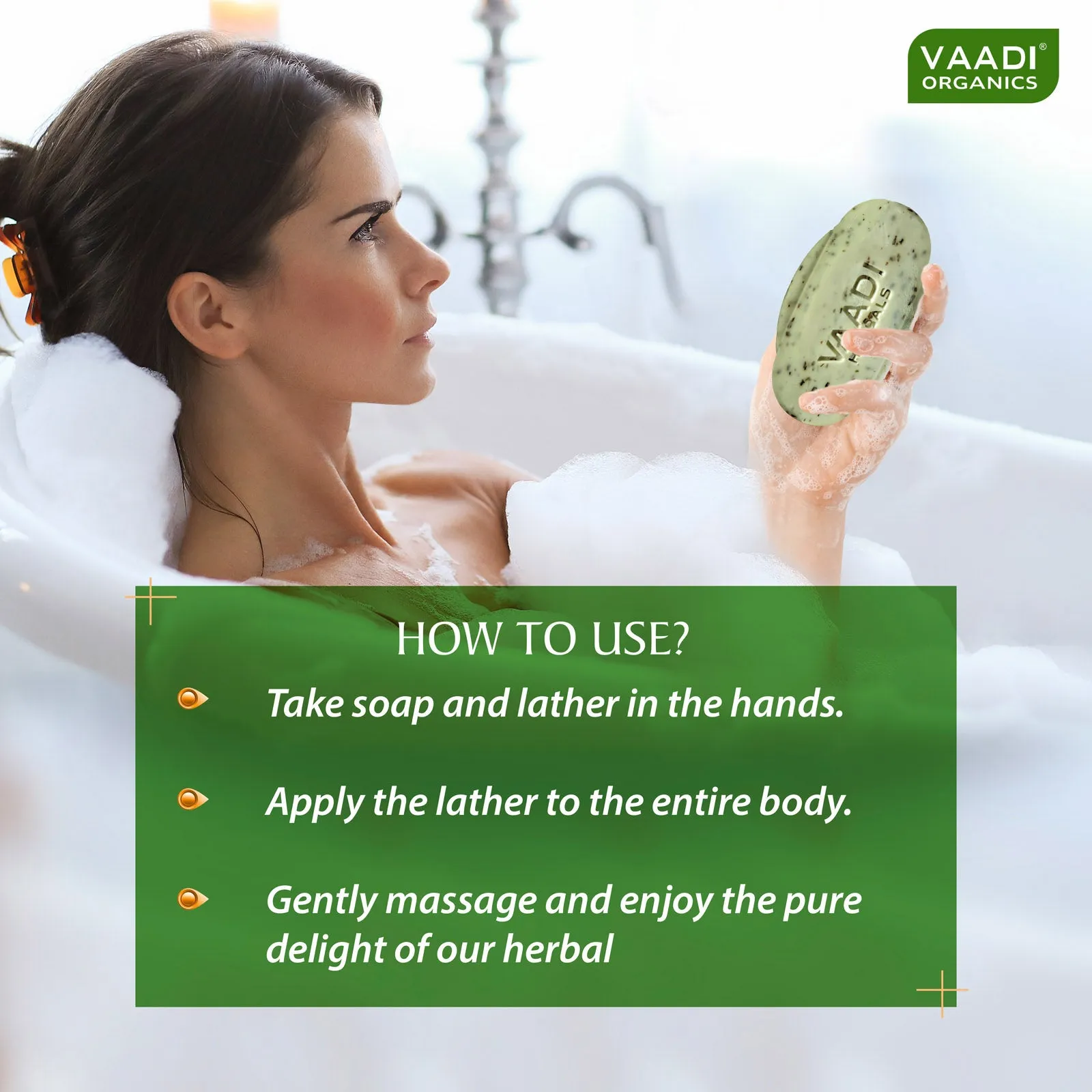 Neem Patti Soap - Contains pure Neem leaves (75 gms)