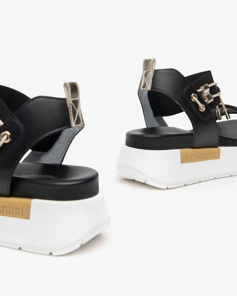 Nerogiardini - E410700D Black Sport Sandal