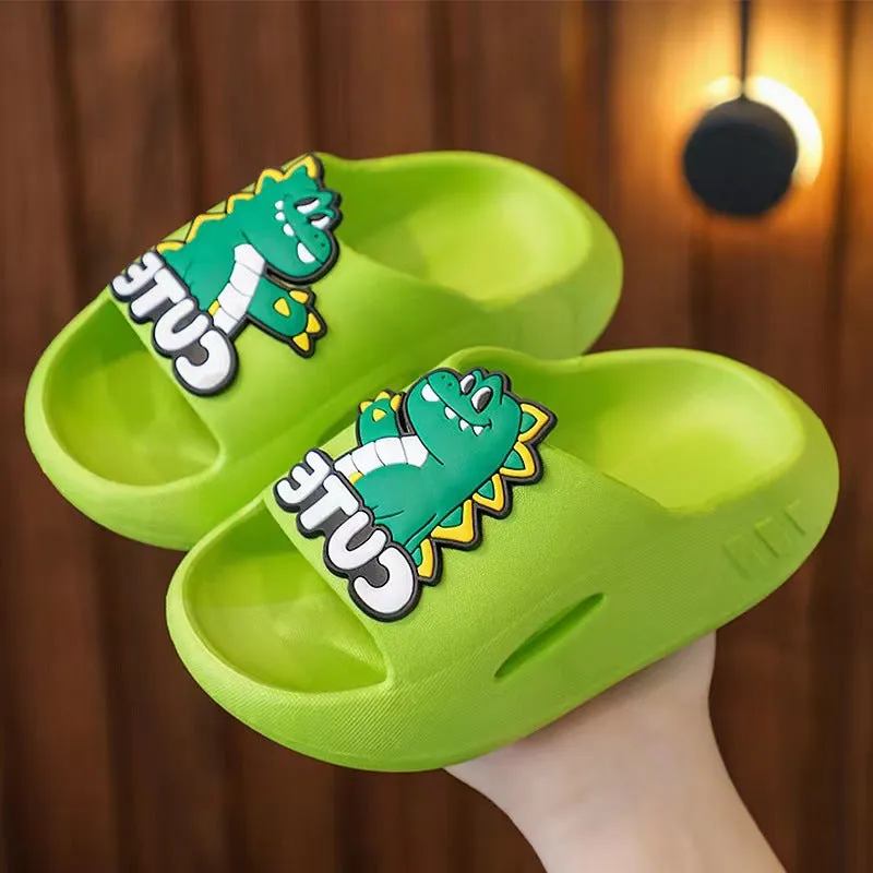 New Cute Children's Soft Comfortable Platform Outing Children's Baby Boy and Girl Summer Floor Shoes Bathroom Soft Bottom Slippers